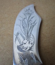 Superbe paire de couverts de