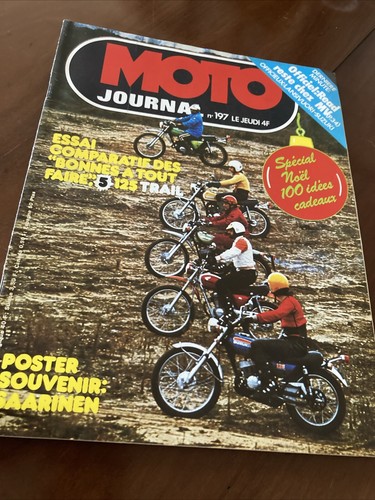 Magazine moto journal 197 - journal, 1974