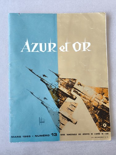 Revue militaire azur or - militaire, et