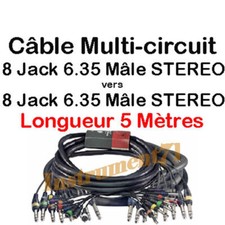 Multipaire circuits jack - 8,