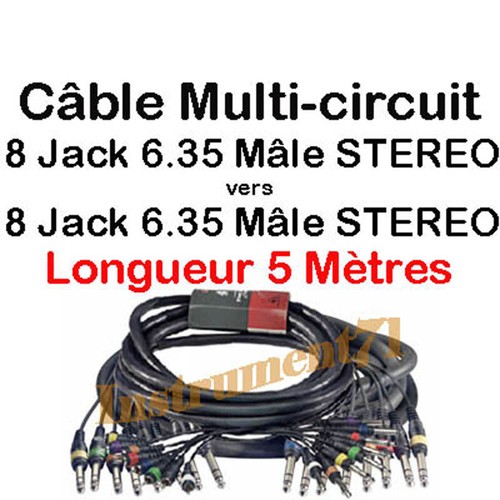 Multipaire circuits jack - multipaire,