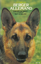 Livre le chien de berger allemand Philippe de Wailly book