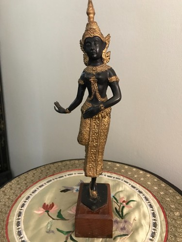 Statuette figurine bronze - figurine,