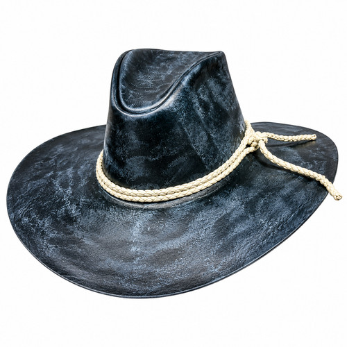 Chapeau cowboy cuir - cowboy,