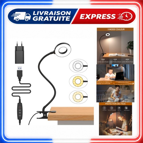 Izell lampe bureau pince - izell,
