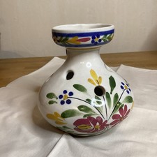 Vase Pique Fleurs Quimper Keraluc Vintage 13 Cm Haut 13 Cm Décor Main
