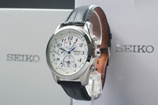 Montre Homme SEIKO Perpetual Calendar 7T86-0AC0 Chronograph Quartz [Bracelet ...