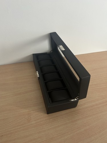 Coffret montres noir 6 - à,