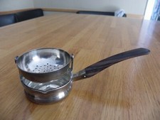 PASSE THÉ ANCIEN EN ARGENT -