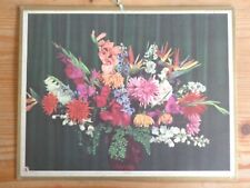 CALENDRIER ALMANACH 1963 BOUQUET DE FLEURS Facteur Poste Vintage PTT