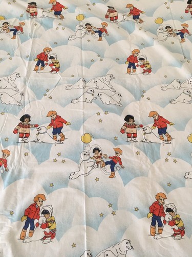 Vintage drap plat - drap, bibifoc