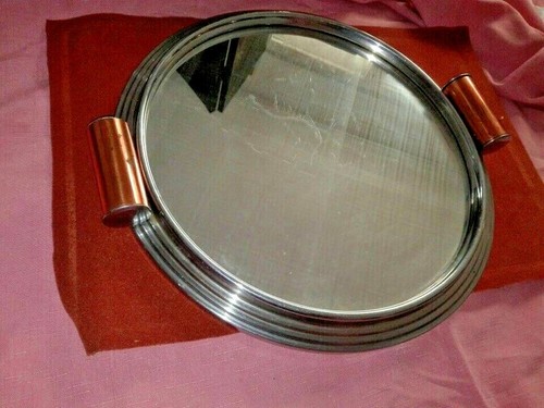 Ancien plateau miroir - ancien,