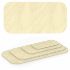 21mm Plateau Multiplex Table Avec Eckenradius 100mm Contreplaqué Plaque Bouleau