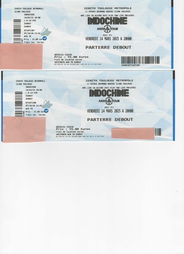 2places billet concert - 2places,