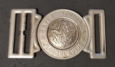 Boucle de ceinturon Scout -  Scoutisme – Yougoslavie - buckle scouting 1960-80.
