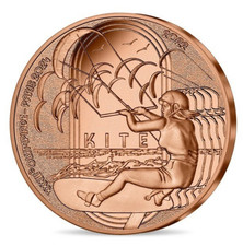 FRANCE 1/4 EUROS € 2022 JO PARIS 2024 KITE