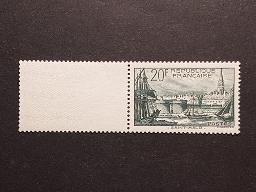 France poste 394 - poste, (papier