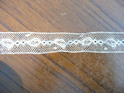 Dentelle ancienne fine en - dentelle,