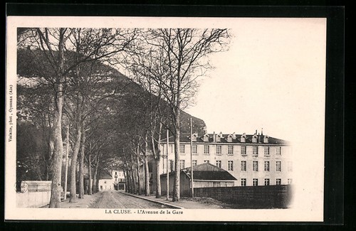 Cpa cluse avenue - l´avenue, la