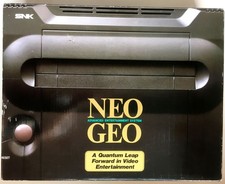 CONSOLE SNK NEO GEO AES NTSC JAP COMPLÈTE BOÎTE NOTICE SERIAL MATCHING REV. 3-6