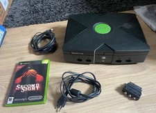 Console Xbox 1ère Génération Avec Câbles Officiels + 1 Jeu Fonctionne