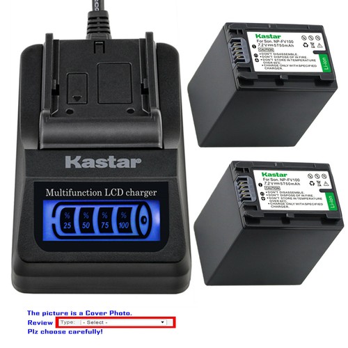 Kastar battery lcd - kastar, quick