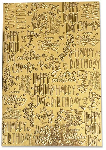 Sizzix happy birthday - sizzix, 3d