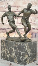 Bronze Sculpture Deux Football