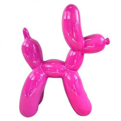 Statue chien ballon - , céramique