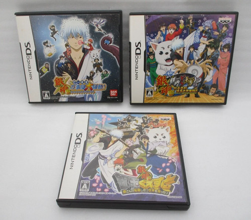 Nintendo gintama 3games - nintendo, ds