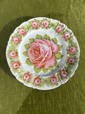 Assiette En Porcelain De Saxe