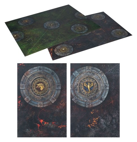 Tapis jeux carton sur - de,