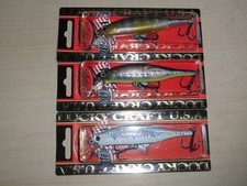 Lucky Craft USA Lightning Pointer 98 XR 16.5g 151, 371, 180 Lot de 3