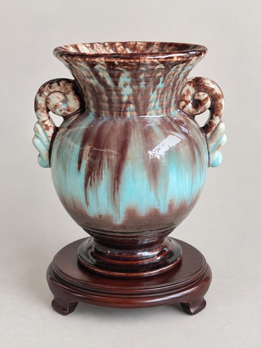 Vase amphore ceramique vintage - vase,