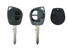 COQUE CLE ADAPTABLE POUR SUZUKI 2 BOUTONS LAME CRANTEE KEYSKAR