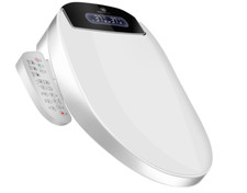 Siege Toilette Japonaise Complet, Abattant WC Lavant Séchant, Cuvette Chauffante