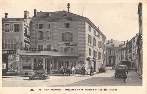 Cpa remiremont brasserie - 88,