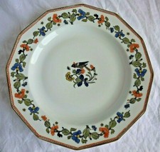 1 plat rond porcelaine de