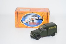 A62 1:43 NOREV COLLECTION CITROEN 2CV 2 CV POSTS GREEN MIB