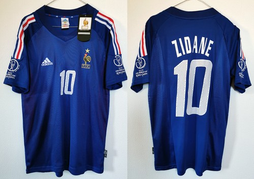 Maillot retro france 2002 10 - maillot,