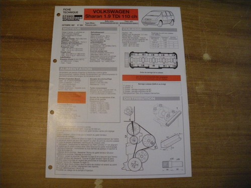 Fiche technique volkswagen - fiche,