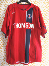 Maillot PSG Paris Saint Germain 2004 Thomson Nike Dedicacé Pastor Ceara - L