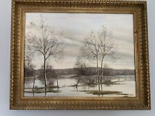 Aquarelle Paysage Signée