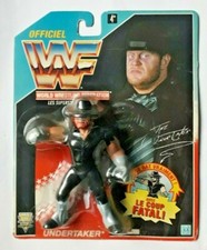 FIGURINE WWF - HASBRO 1992 - UNDERTAKER - FRENCH CARD