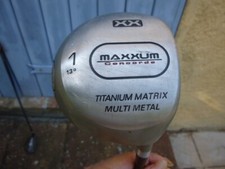 Club de Golf hybride - Driver 1 - MAXXUM Concorde Titanium Matrix 13° - 1 m 11
