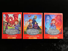 # Lot 3 livres Jeunesse - L'ENFANT-DRAGON - Tomes 1/2/3 - éd. Auzou - 2014