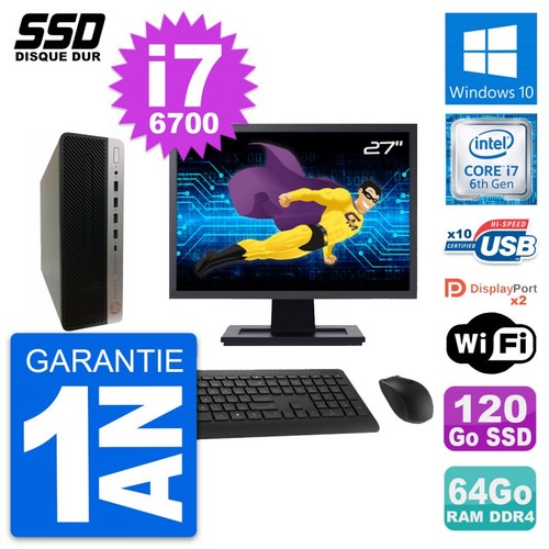 Prodesk 600 sff ecran - pc,