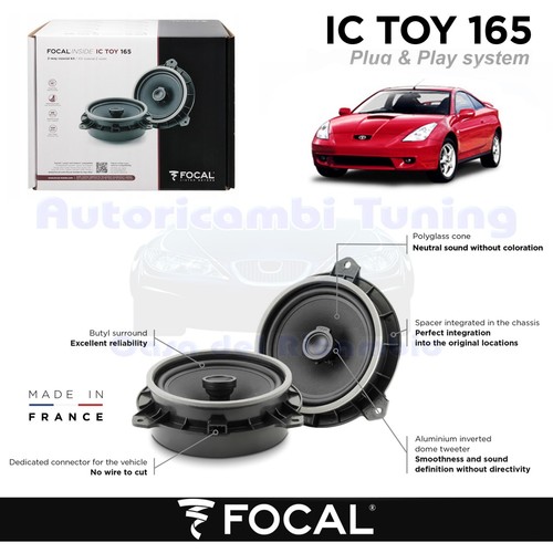 Enceintes arrière focal - arrière, plug