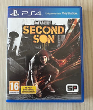 Jeu vidéo Sony Playstation PS4 inFAMOUS SECOND SON 2014 CUSA-00004 Made Autriche