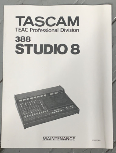 Tascam 388 studio mixer - tascam,